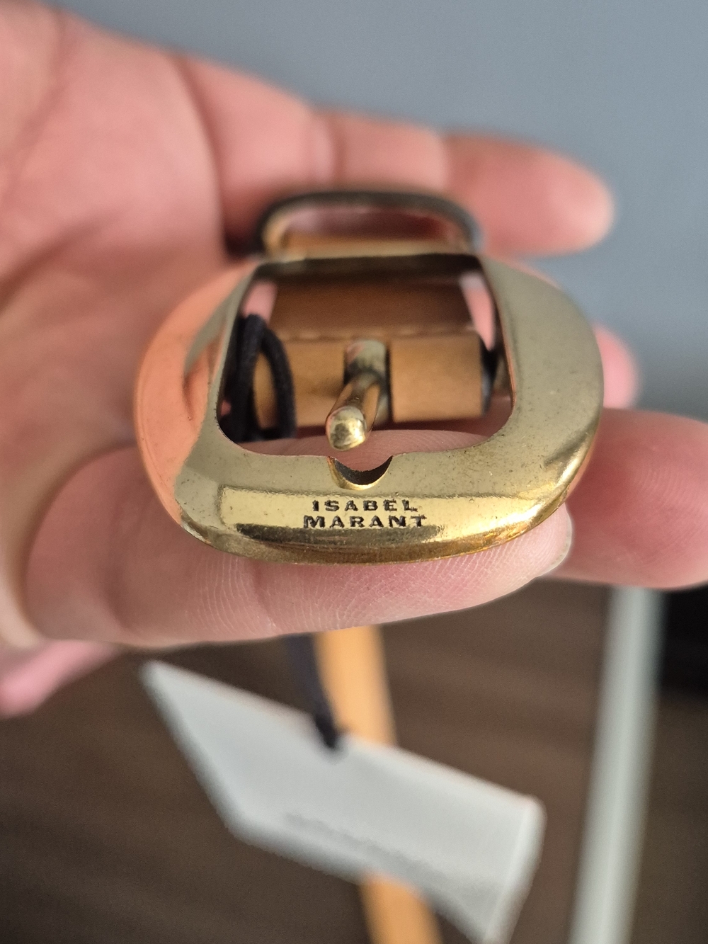 Isabel Marant Brown Leather Belt - Picture 6 of 6